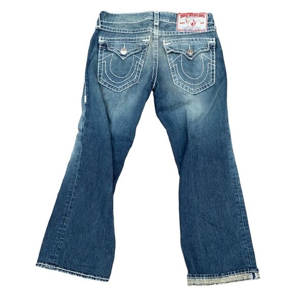 VINTAGE 2007 True Religion Jeans Size 34 BILLY SUPER T Blue - Picture 4 of 7
